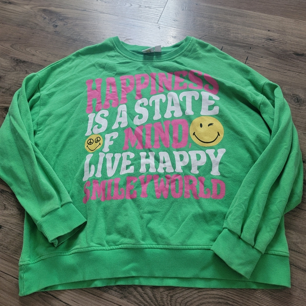 Happiness is a State of Mind Crew Size Medium